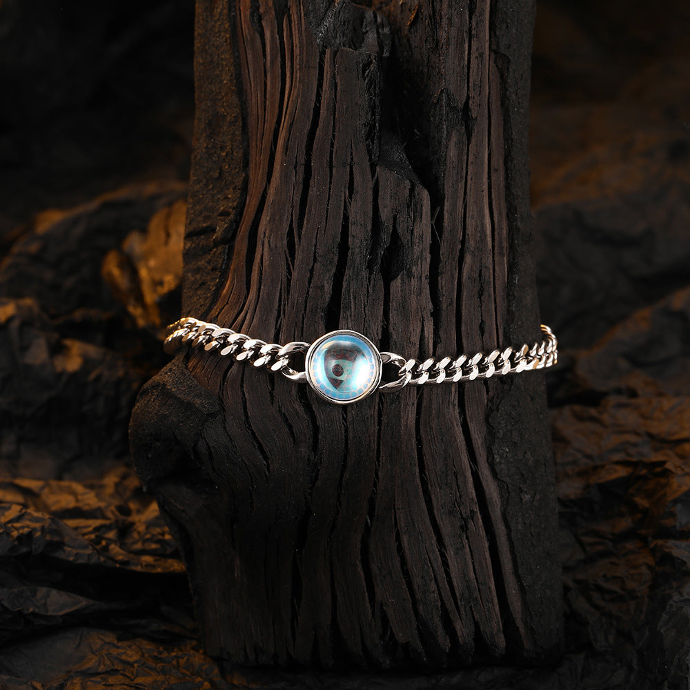 Moonstone Heavy-Duty Double-Clasp Bracelet For Women
