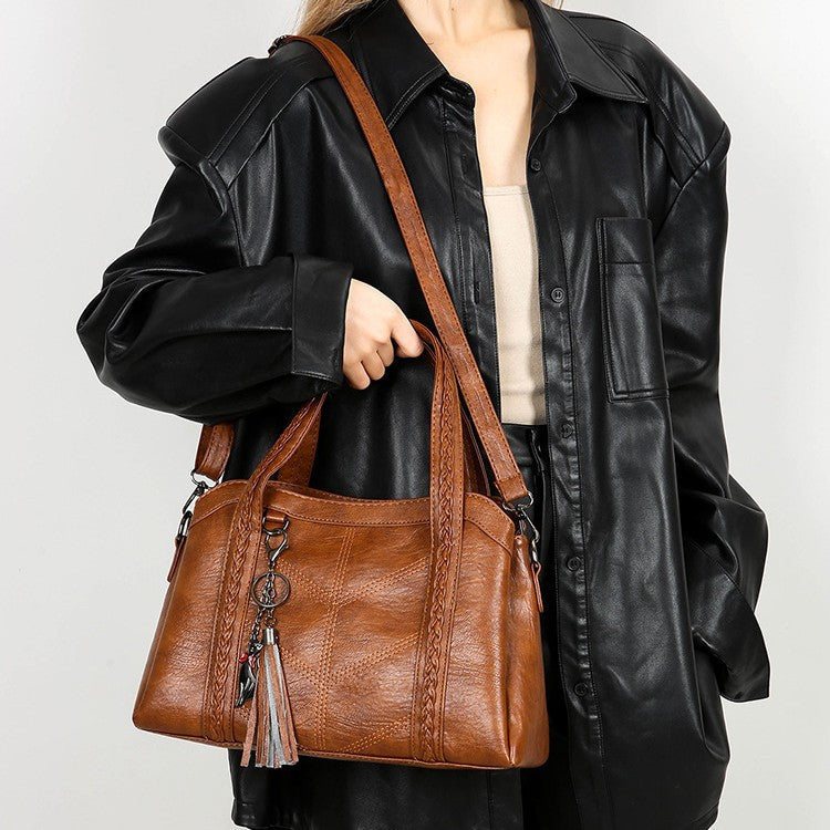 New Vintage Handbag Shoulder And Crossbody Style