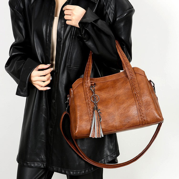 New Vintage Handbag Shoulder And Crossbody Style