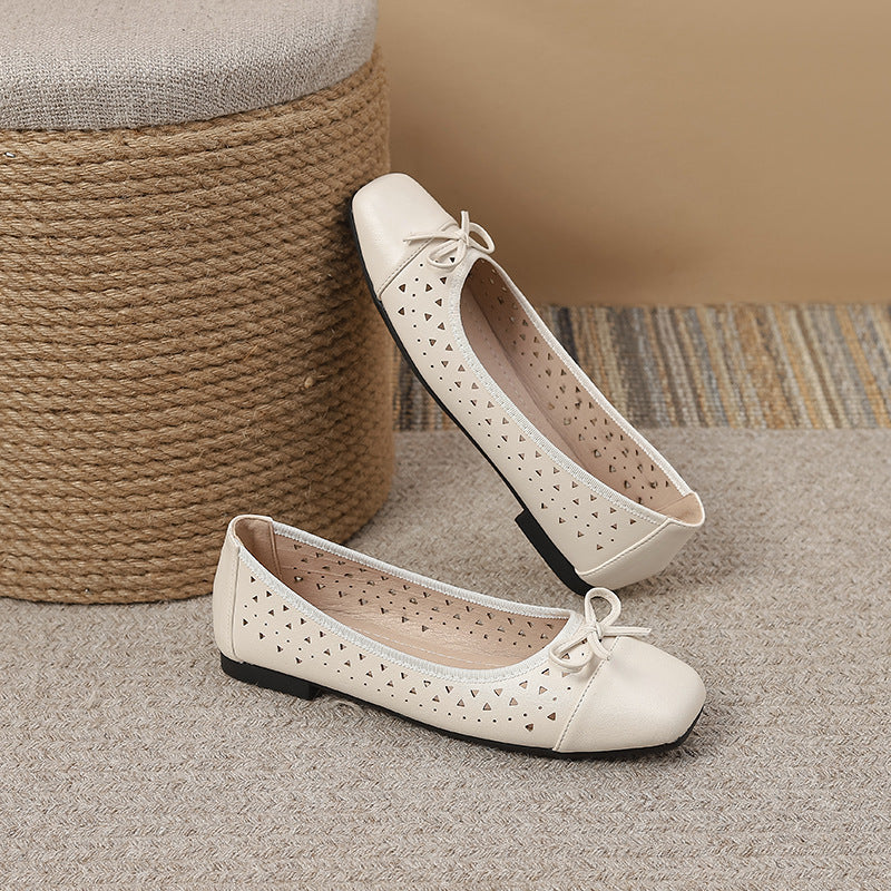 Four-season Slip-on Flat Shoes Plus Size